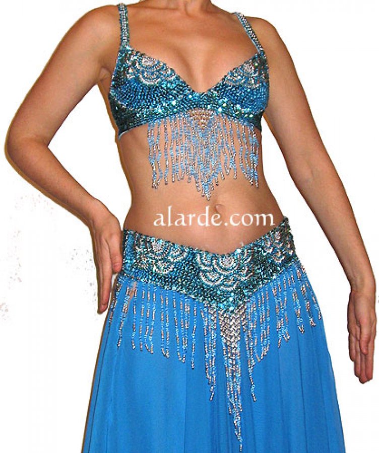 Conjunto lentejuelas con plateado - Alarde Danza