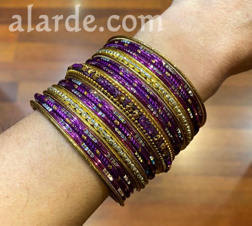 bangles-bollywood-morado-oro