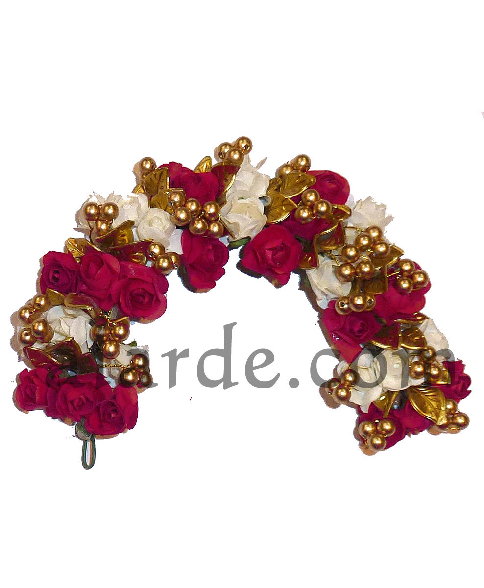 Imitation hair flowers for indian dances Imitation hair flowers for indian dances