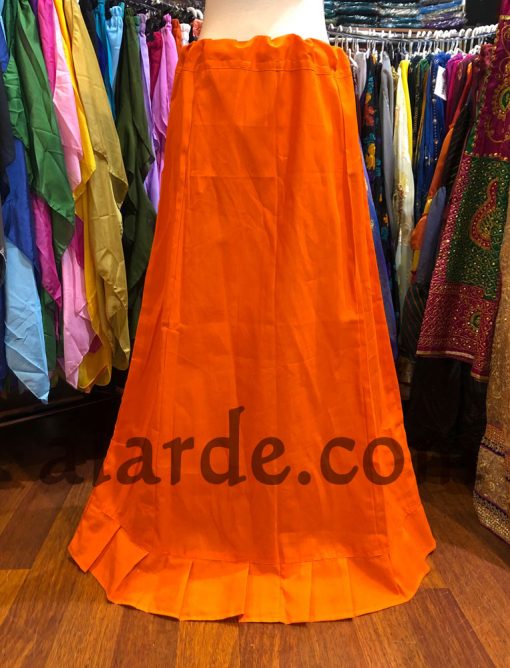 Petticoat-Falda-naranja-algodón..