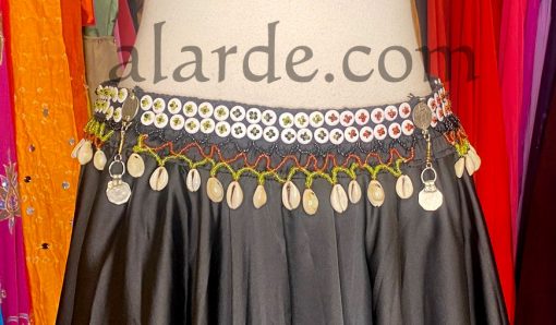 Tribal Belt with Buttons and Couries - Alarde Danza
