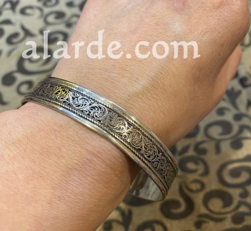 brazalete-egipcio-plata-arabe-2