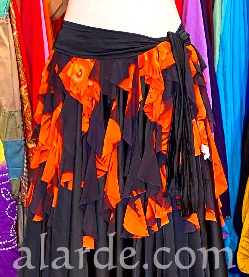 Pañuelo-falda-flamenco-
